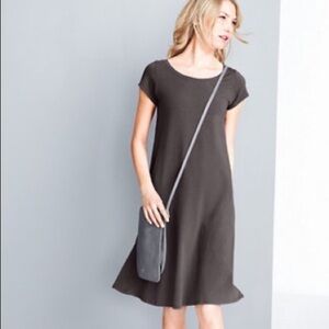 EILEEN FISHER | Gray Casual T-shirt Dress